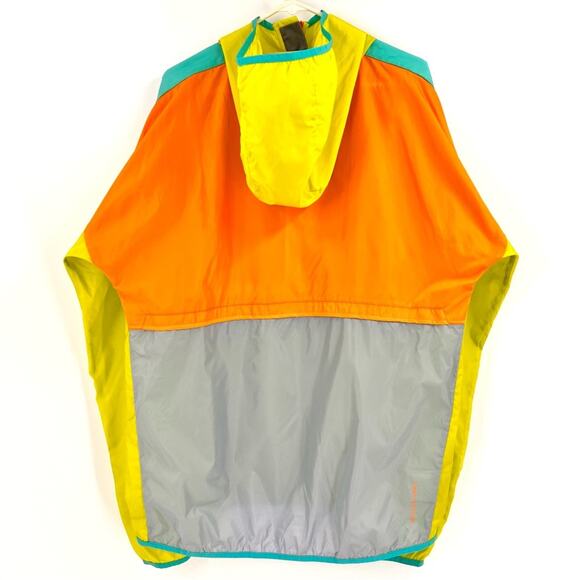 Cotopaxi Teva Technical Windbreaker 1/2 Zip Pull Over Jacket SZ Men’s XL Neon - Picture 2 of 7